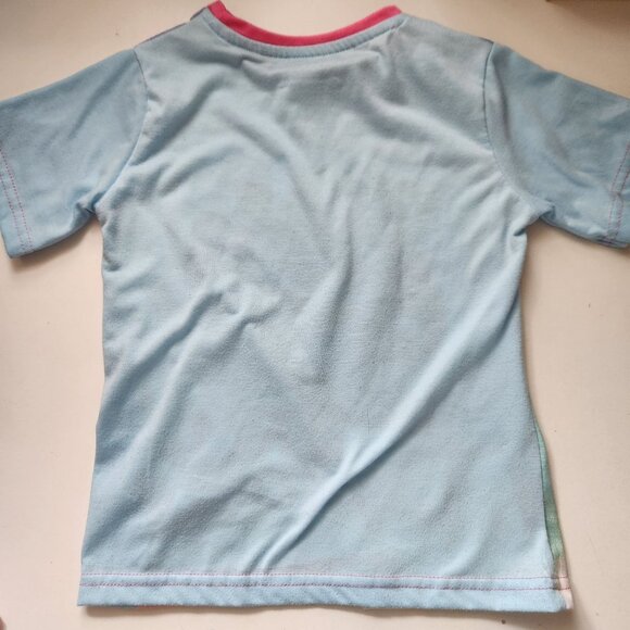 PJ Masks Hero Selfie Pajama Shirt Size 7, Owlette, Catboy, Gekko Short Sleeve - Picture 6 of 7